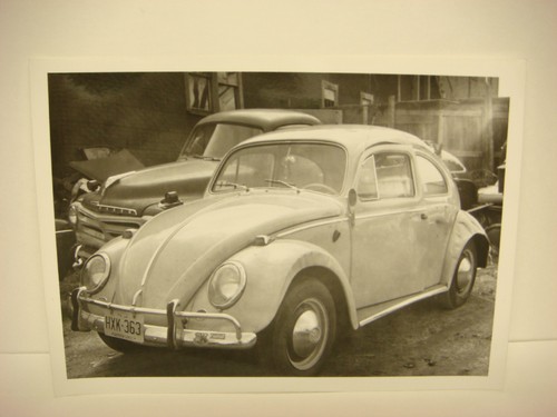 Vintage 1964 car wreck photo - vintage,