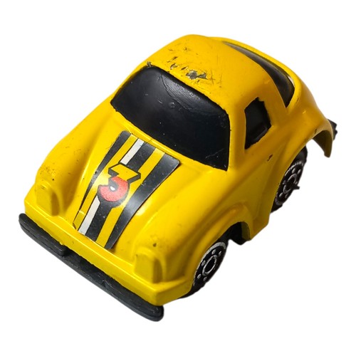 Vintage yellow beetle style - yellow,