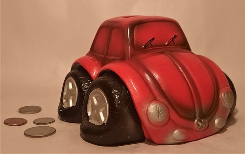 Bug vtg chalkware - '70,