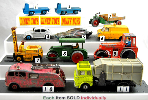 Various vintage dinky cars - dinky,