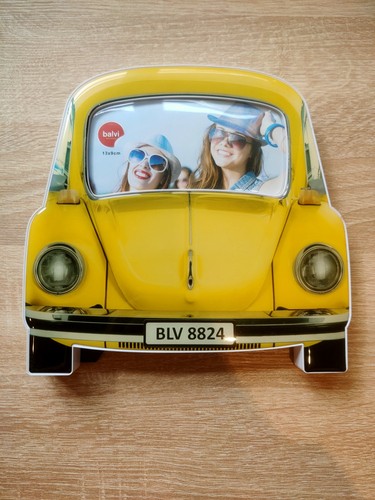 Vintage yellow beetle - vintage,