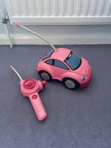 Vintage tomy pink beetle - vintage, vw