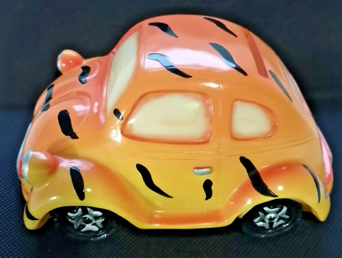Vintage resin beetle money - resin,