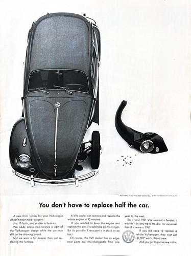 1961 volkswagen beetle - 1961,