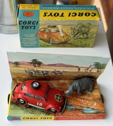 Corgi volkswagen beetle - corgi,