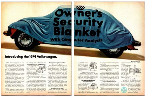 Vintage 1974 beetle car - vw,