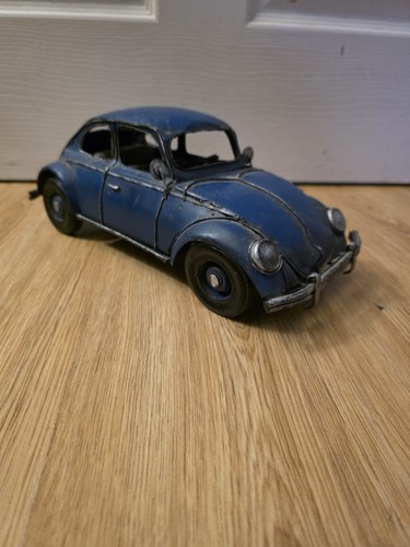 Vintage metal tin volkswagon - vintage,