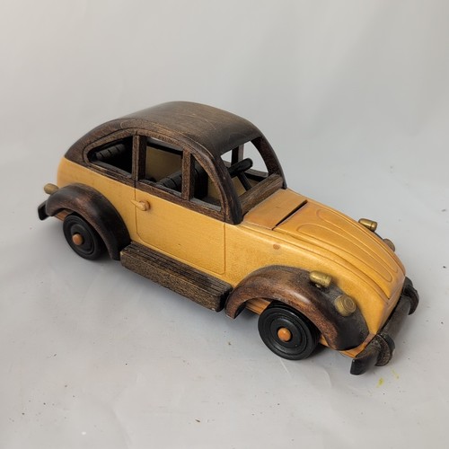Volkswagen beetle wooden - volkswagen, 10"